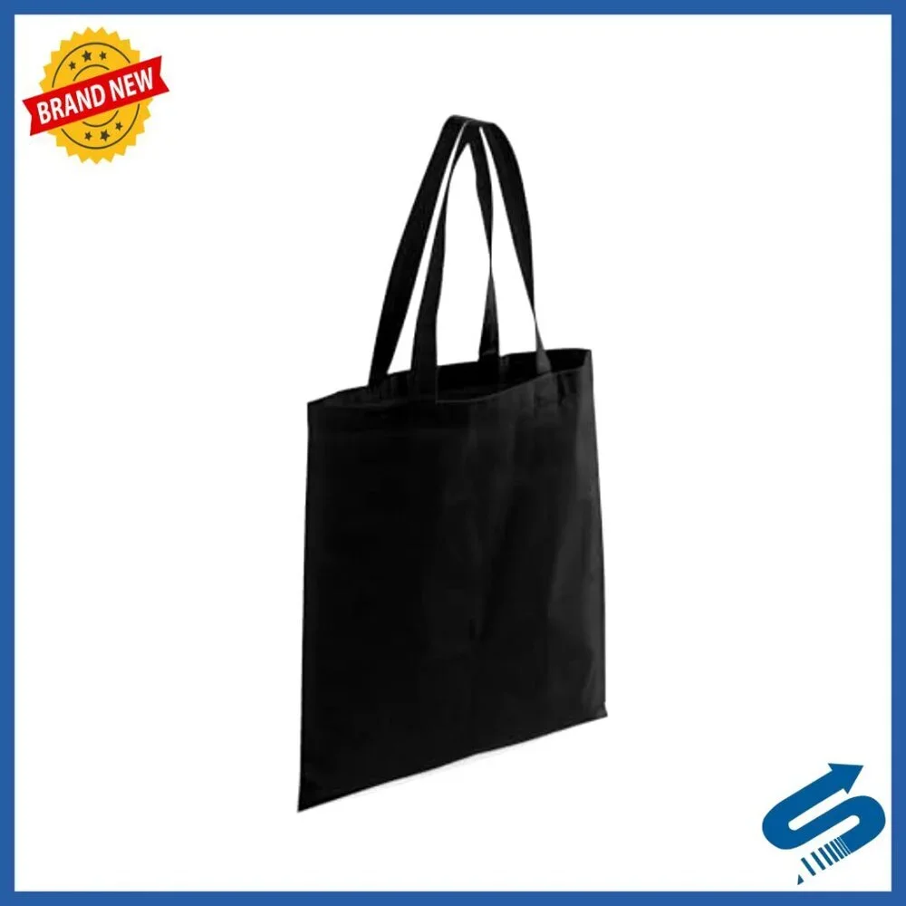 Reusable Canvas Tote Bags Bulk Pack Eco-Friendly Cotton Grocery Shopping